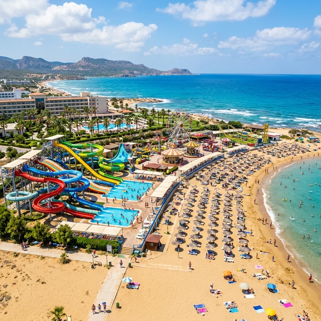 Acapulco Aquapark & Lunapark Tesis İçi ve Dinlenme Alanları