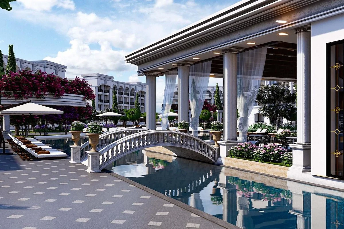 Bafra VIP Cabana Hizmetleri Havuz ve Güneşlenme Terasları