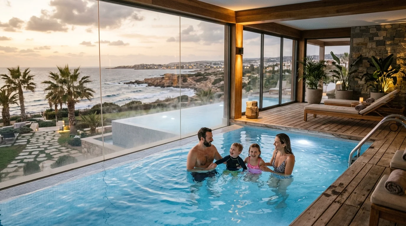 Kıbrıs Aile Otelleri Isıtmalı Havuz ve Spa