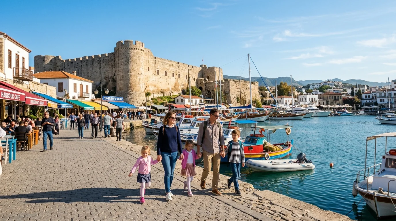 Girne Kalesi ve Tarihi Liman Aile Gezisi