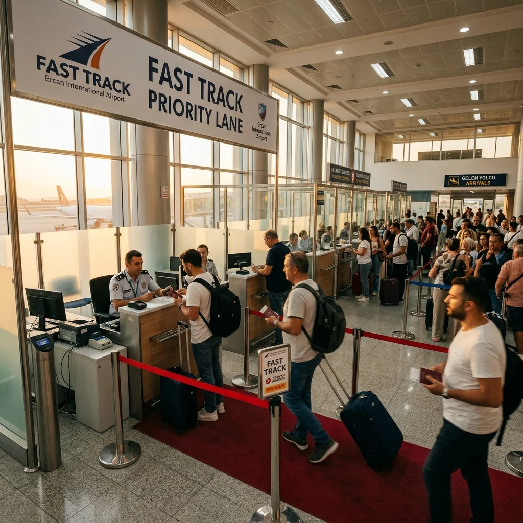 Ercan Havalimanı Hızlı Geçiş (Fast Track) VIP Servisi