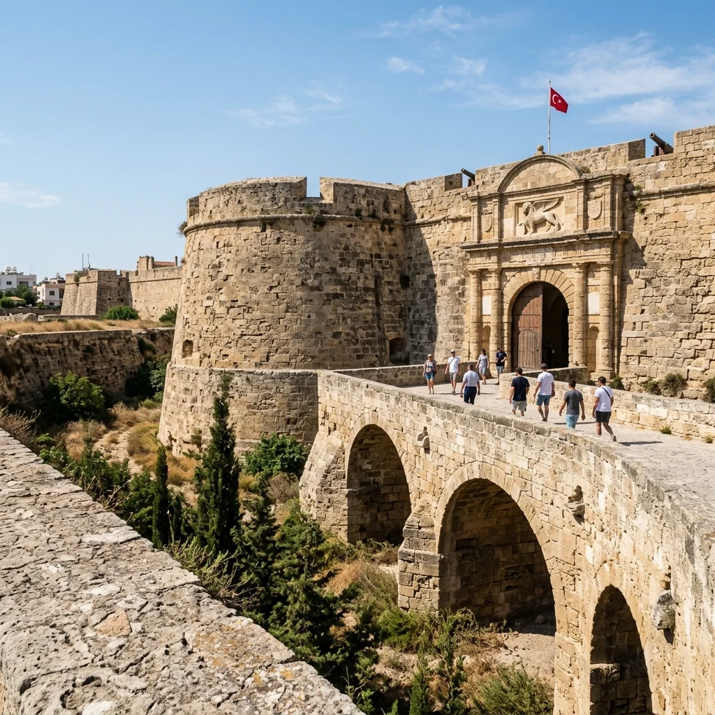 Gazimağusa Akkule (Ravelin) Bastiyonu ve Surlariçi Geçitleri İç Görsel 2