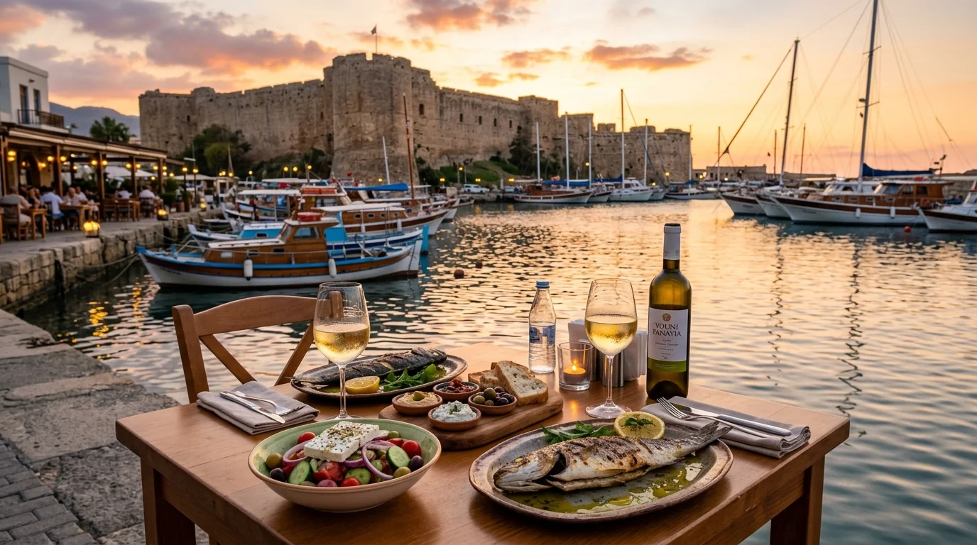 Girne Antik Liman Balık Restoranları: Günlük Taze Balık ve Deniz Manzarası