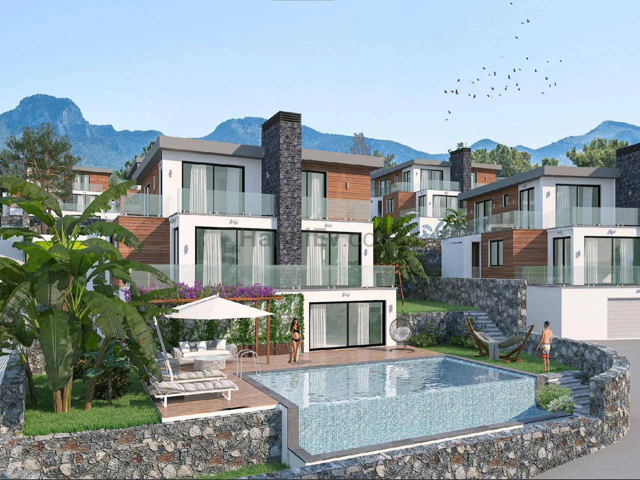 Girne Çatalköy Lüks Resort Otelleri ve Doğa Manzaralı Tesisler