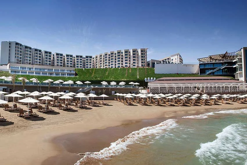 Girne Elexus Hotel Sahil ve Aquapark Plajı İç Görsel 1