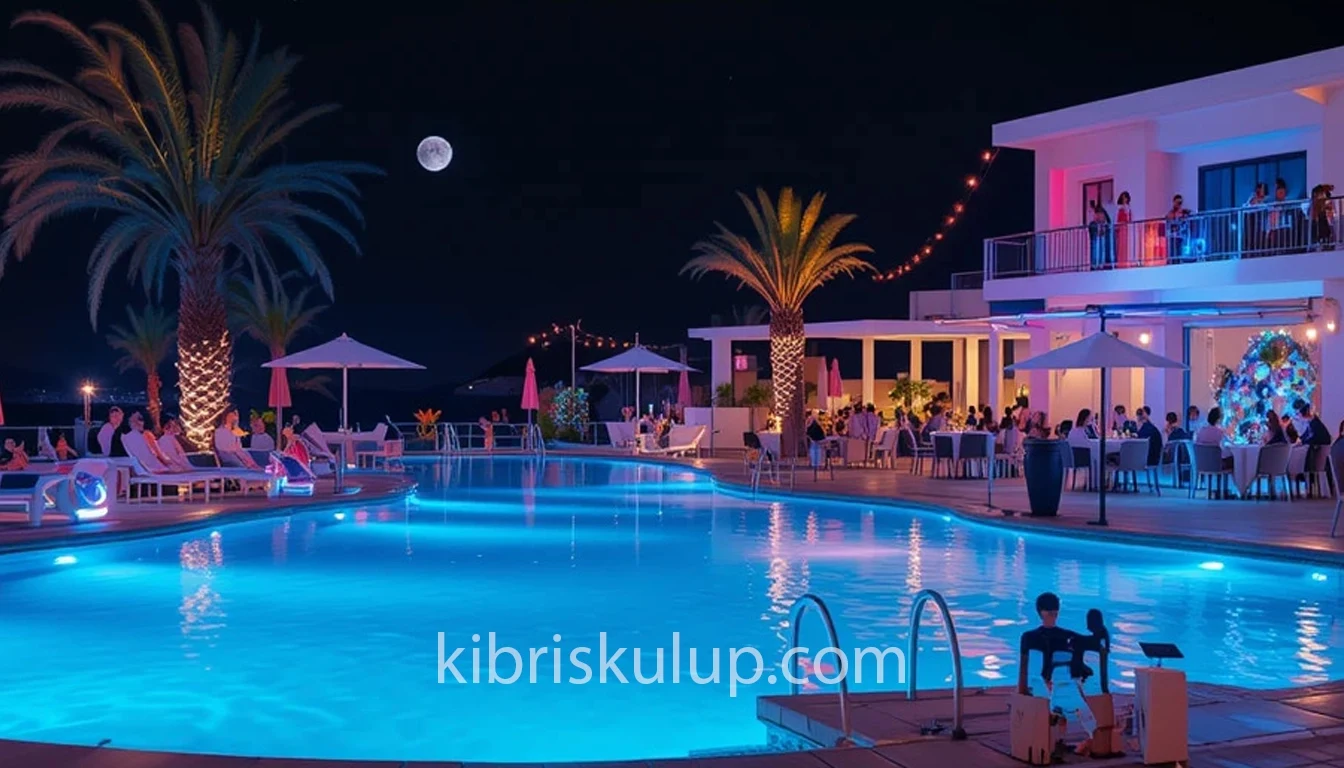 Girne Gece Hayatı Rehberi 2026: En Popüler Mekanlar ve Kulüpler - Mekan ve Gece Görseli