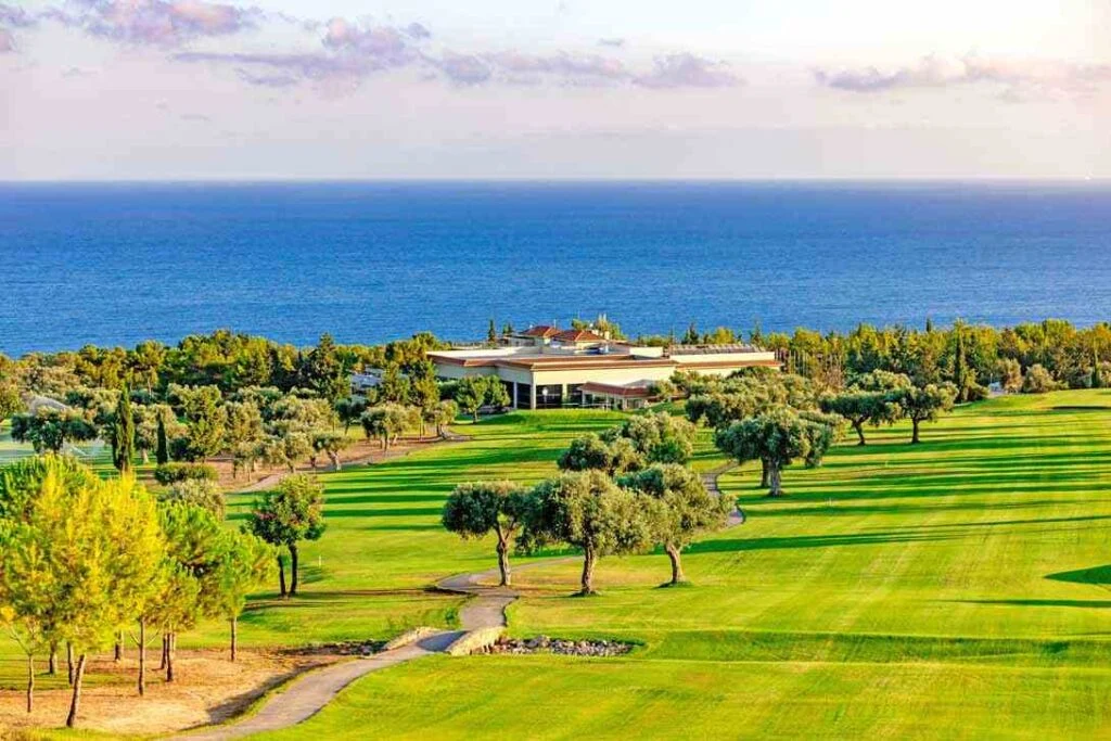 Girne Korineum Golf Resort Özel Plaj Koyu İç Görsel 2