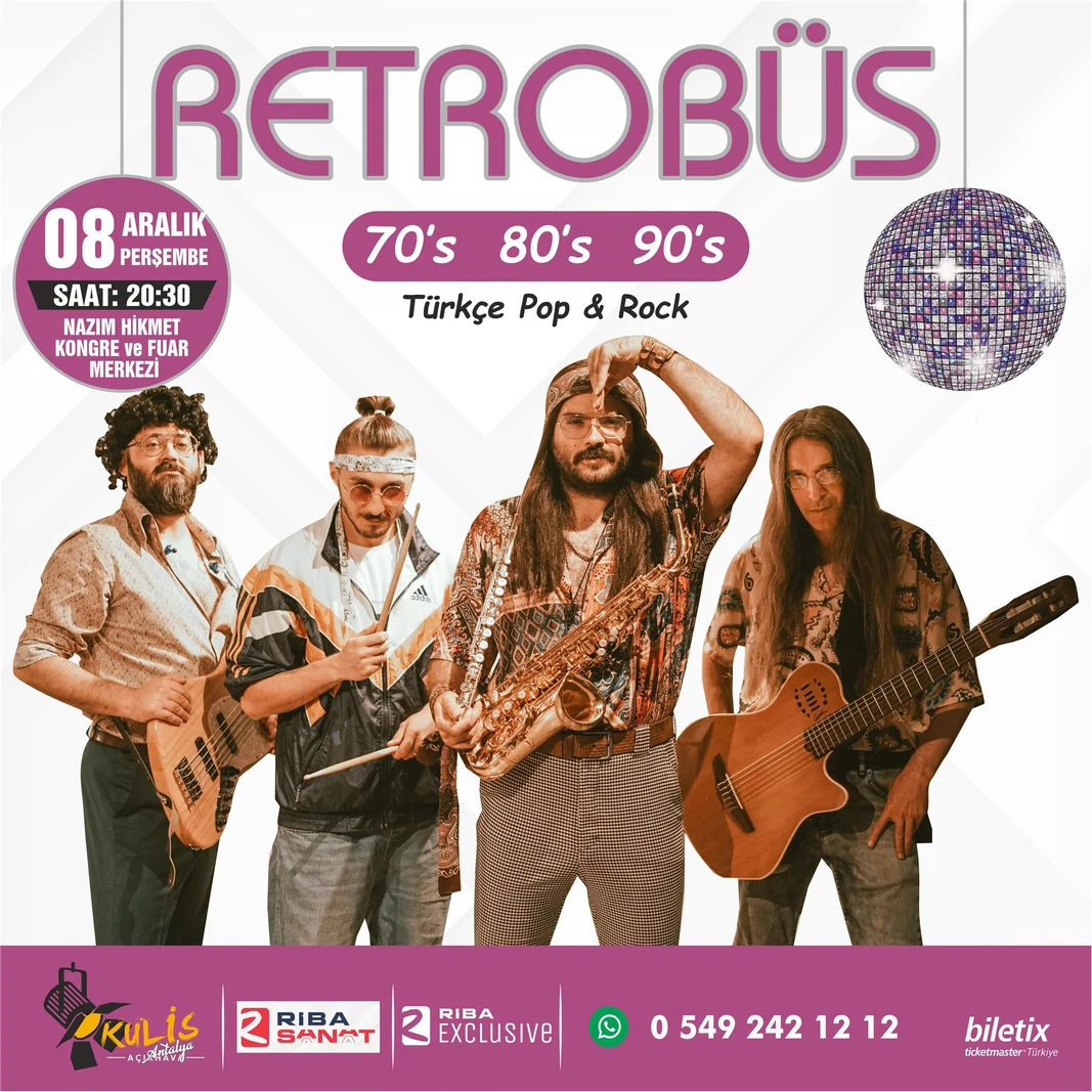 Girne Retro Lounge & Bar: 80'ler ve 90'lar Müzik Geceleri - Mekan ve Gece Görseli