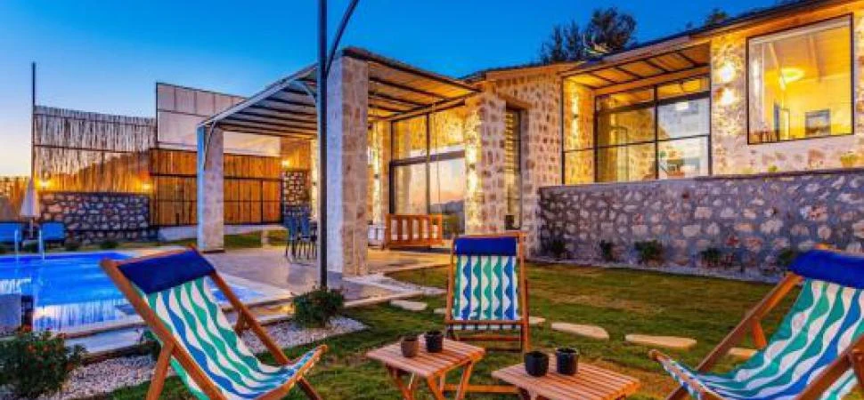 İskele Balayı Bungalovları Tesis Mimarisi ve Genel Atmosfer