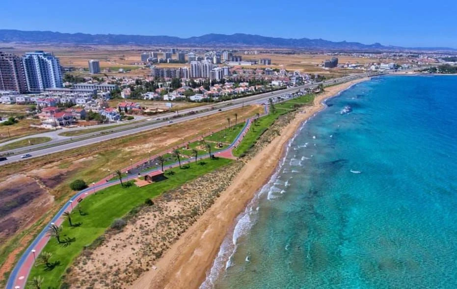 İskele Long Beach Yürüyüş Yolu Plaj Kafeleri İç Görsel 1