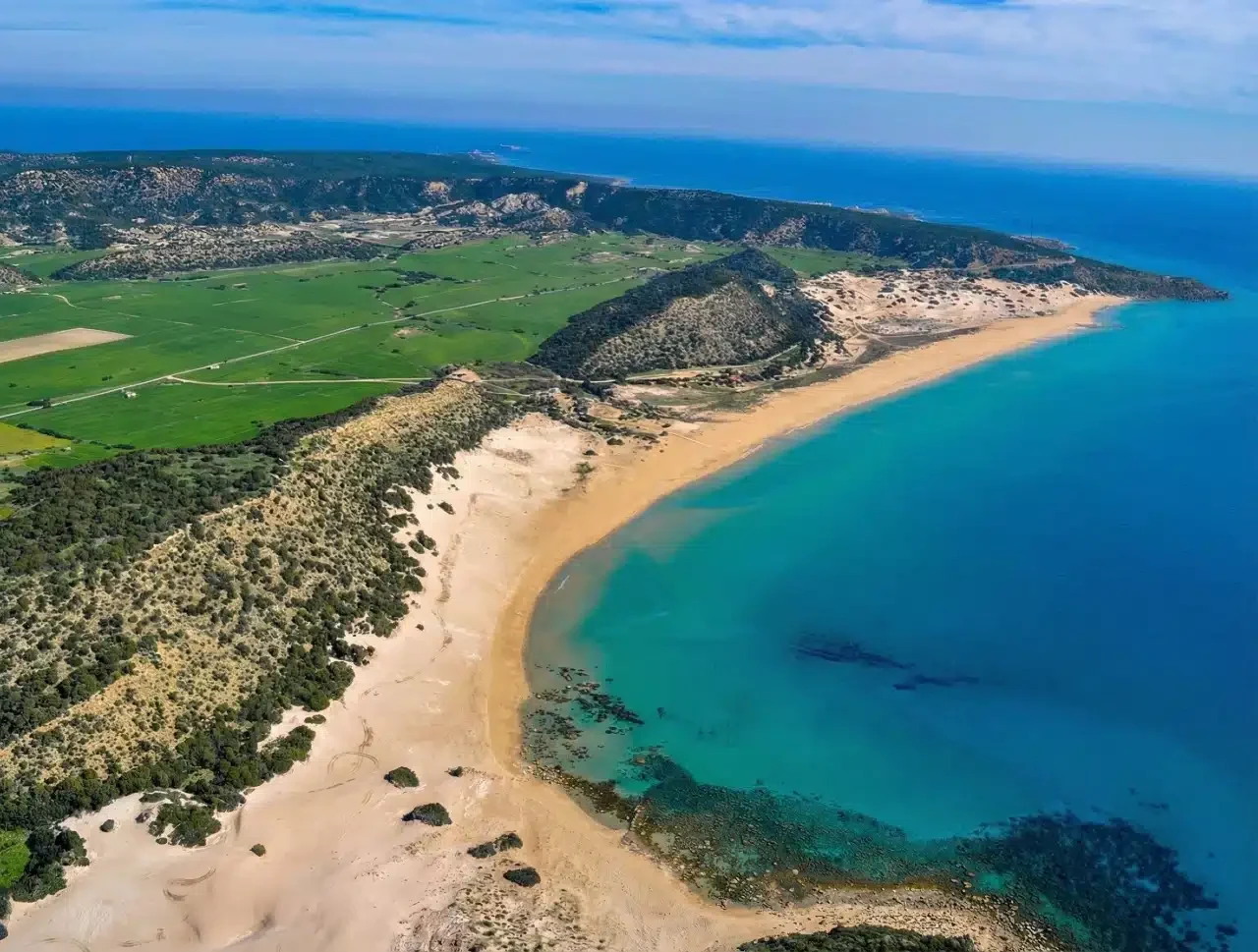 Karpaz Kumyalı Koyu ve Sakin Yüzme Alanları