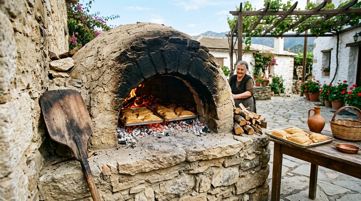 Kıbrıs Kubbeli Fırınlarında Ekmek Pişirme Kültürü