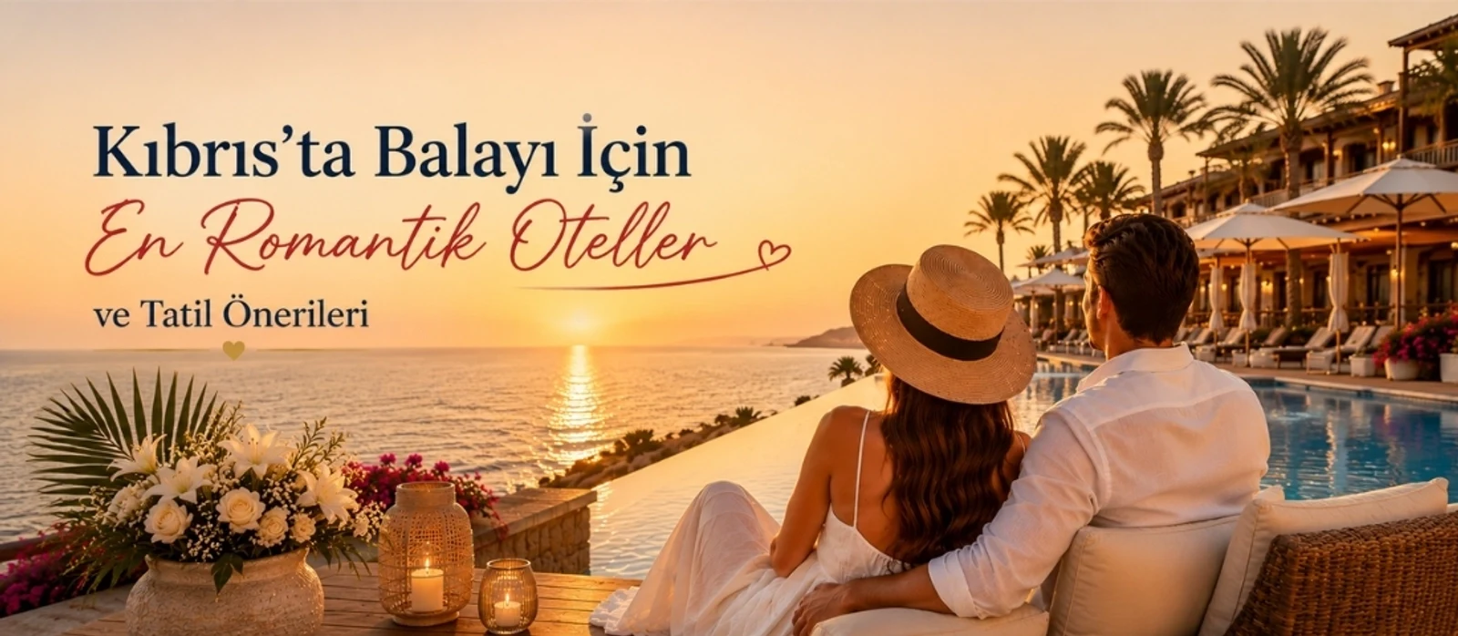 Kıbrıs'ta Balayı İçin En İyi 10 Romantik Otel (2026 Özel Paketler)