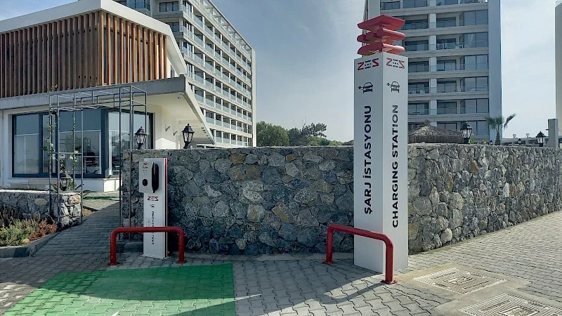 Kıbrıs Elektrikli Araç Şarj İstasyonu Olan Otel Haritası