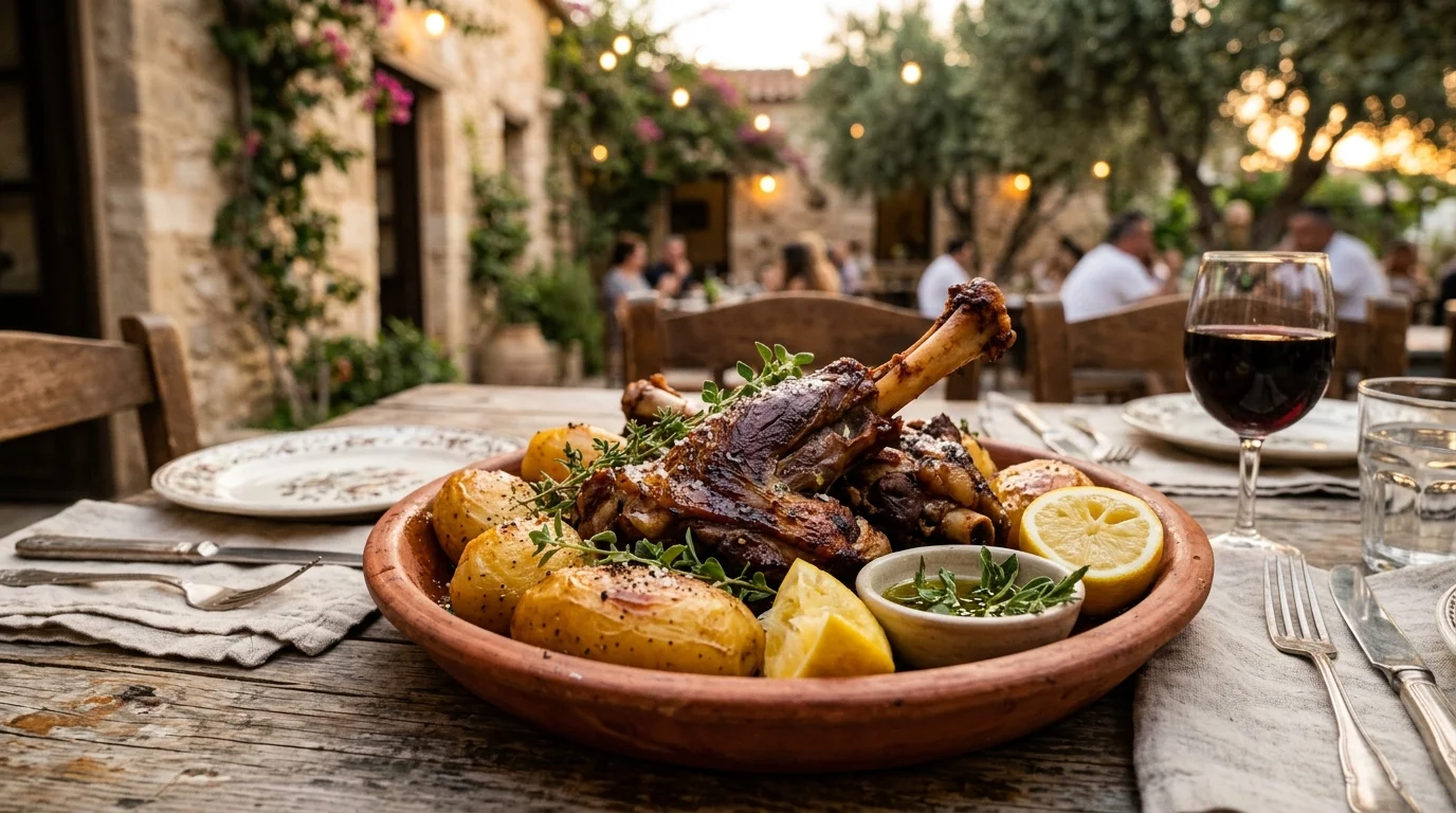 Kıbrıs Fırın Kebabı (Kleftiko): Toprak Tandırda 5 Saat Kuzu Pişirme Geleneği