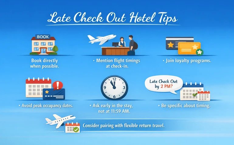 Late Check-Out Esnek Oteller Havuz ve Güneşlenme Terasları