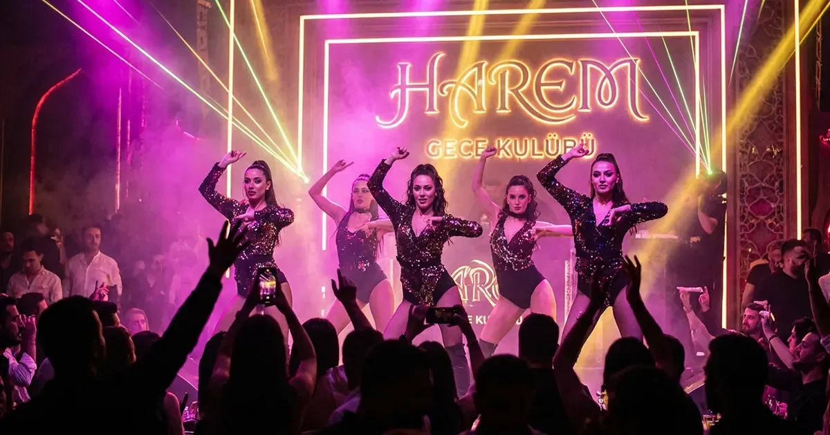 Kıbrıs Gece Kulüplerinde Akrobatik ve Ateş Dansı Gösterileri