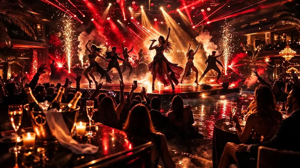 Kıbrıs Gece Kulüplerinde Sahne Şovları ve Dans Gösterileri