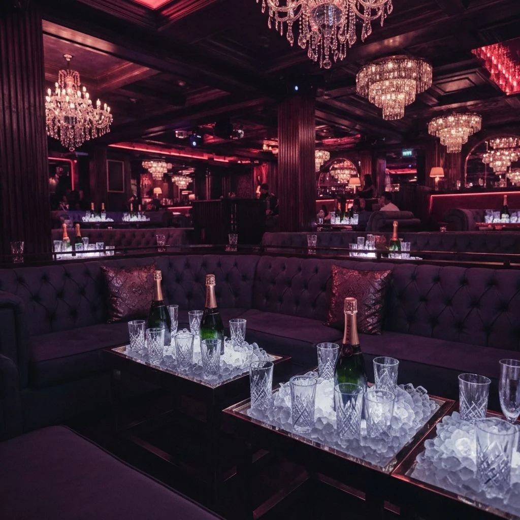 Kıbrıs Gece Kulüplerinde Şampanya Patlatma ve VIP Servis Etiketi