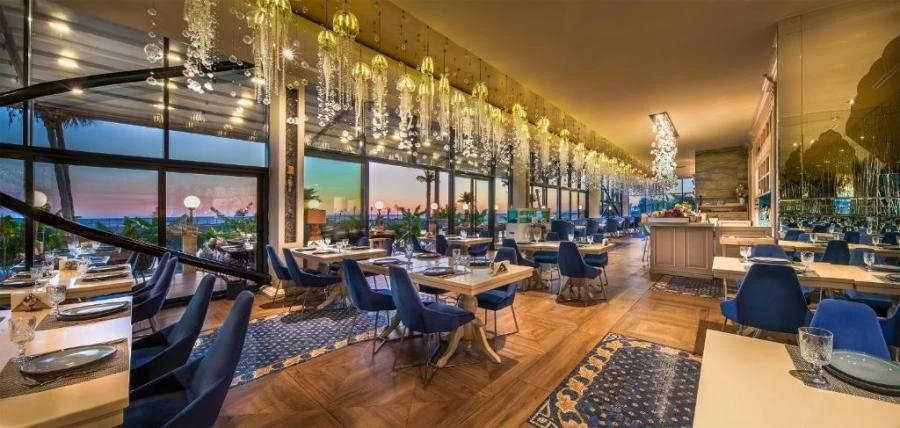 Kıbrıs Gurme Restoranlı ve Dünya Mutfağı Sunan Lüks Oteller