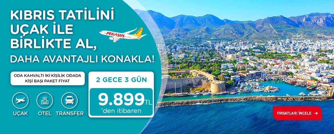 Kıbrıs Her Şey Dahil Fiyatına Uçak Bileti Dahil Kampanyalar