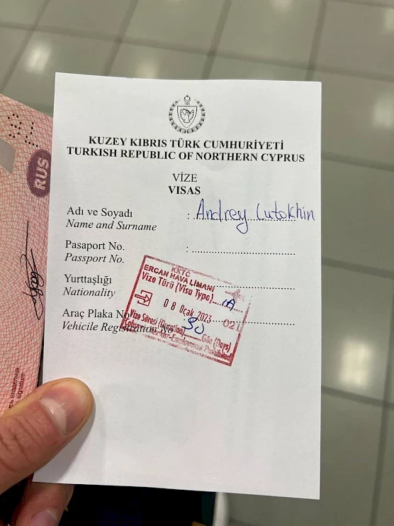 Kıbrıs'a Seyahat Ederken Uçakta Verilen Giriş Beyan Formu Nasıl Doldurulur?