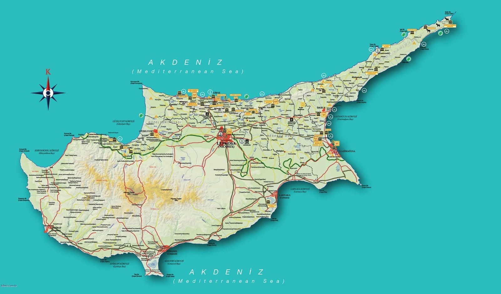 Kıbrıs'ta GPS ve Navigasyon Kullanım Tüyoları (Google Maps, Waze)