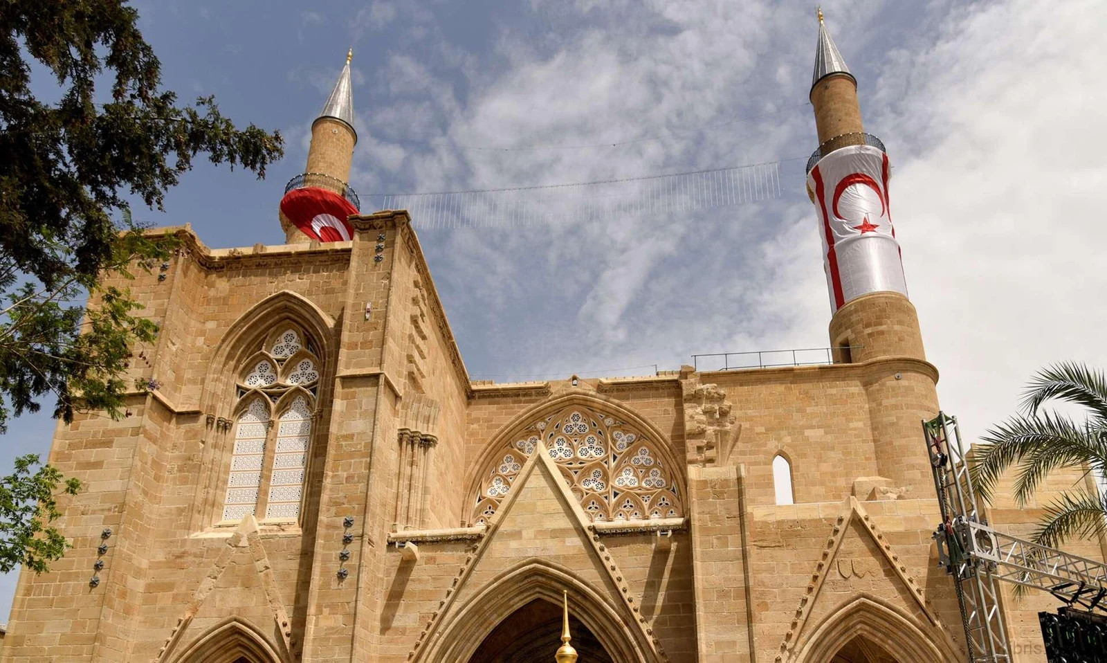 Lefkoşa Selimiye Camii (St. Sophia Katedrali) Tarihi Dokusu İç Görsel 1