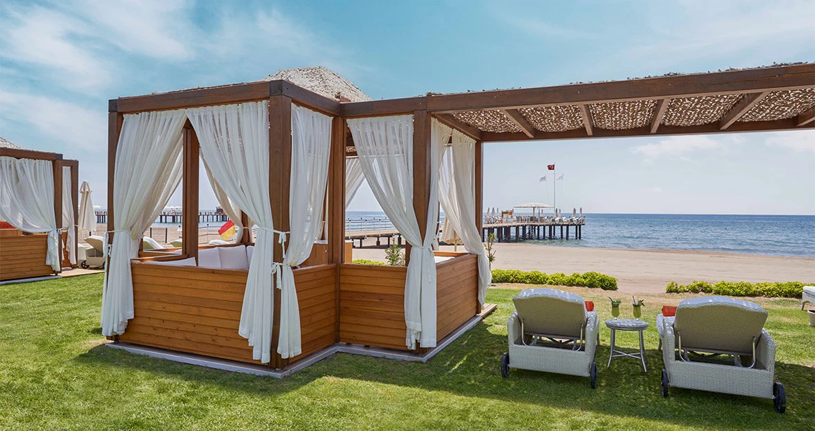 Long Beach Garden Resort Havuz ve Sahil