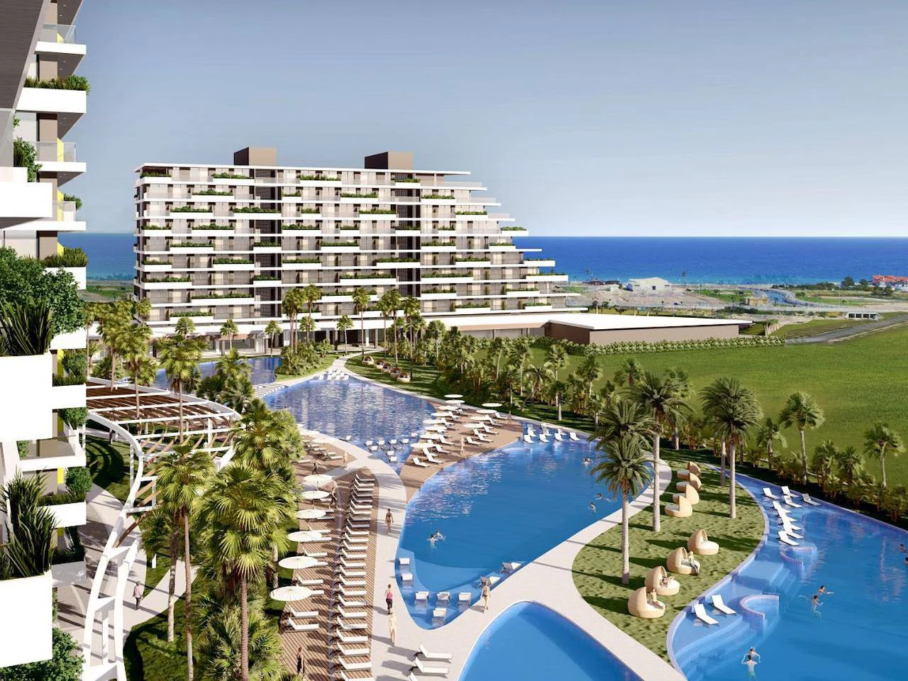 Long Beach Resort Tesis İçi ve Dinlenme Alanları