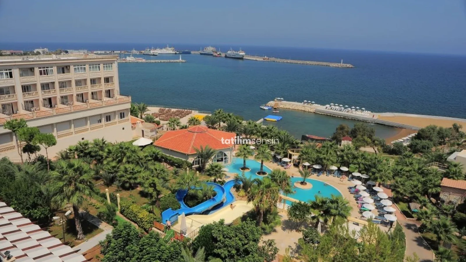 Oscar Resort Hotel Havuz ve Sahil
