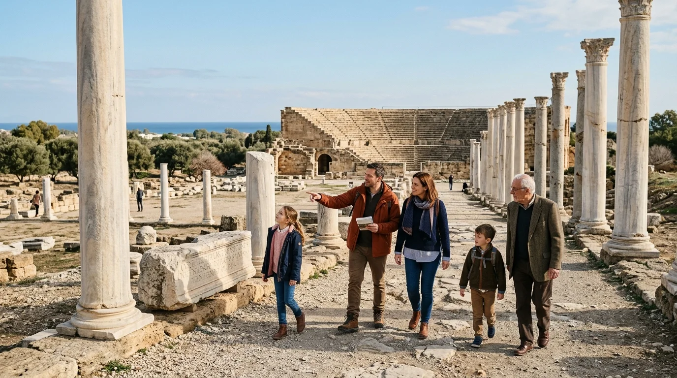 Salamis Antik Kenti ve Roma Tiyatrosu Gezisi